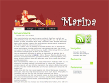 Tablet Screenshot of marinamode.net